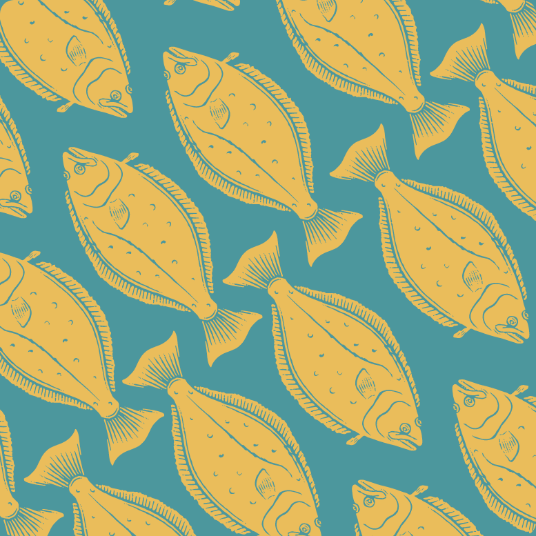 Plated fish tessellation 