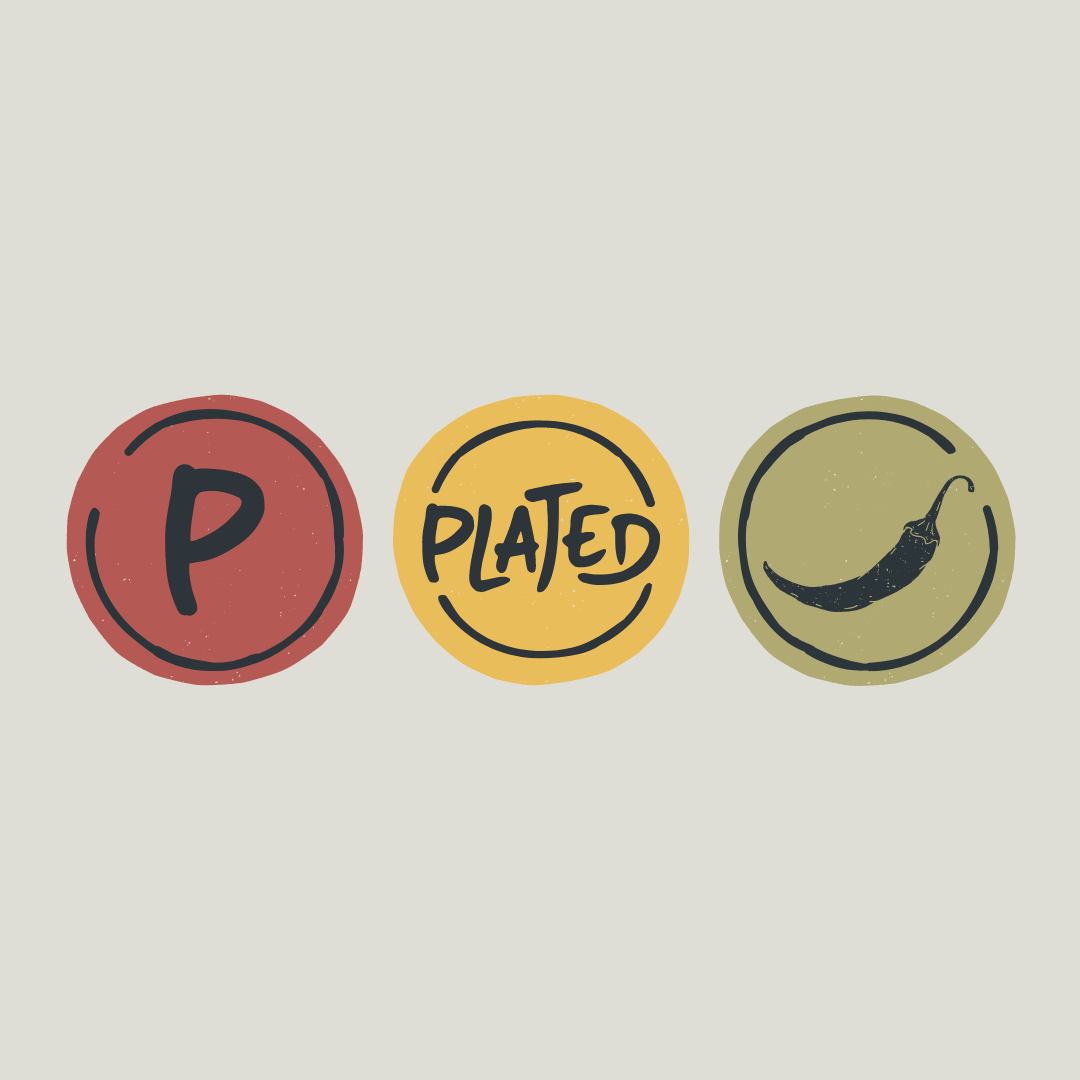 Plated round icons