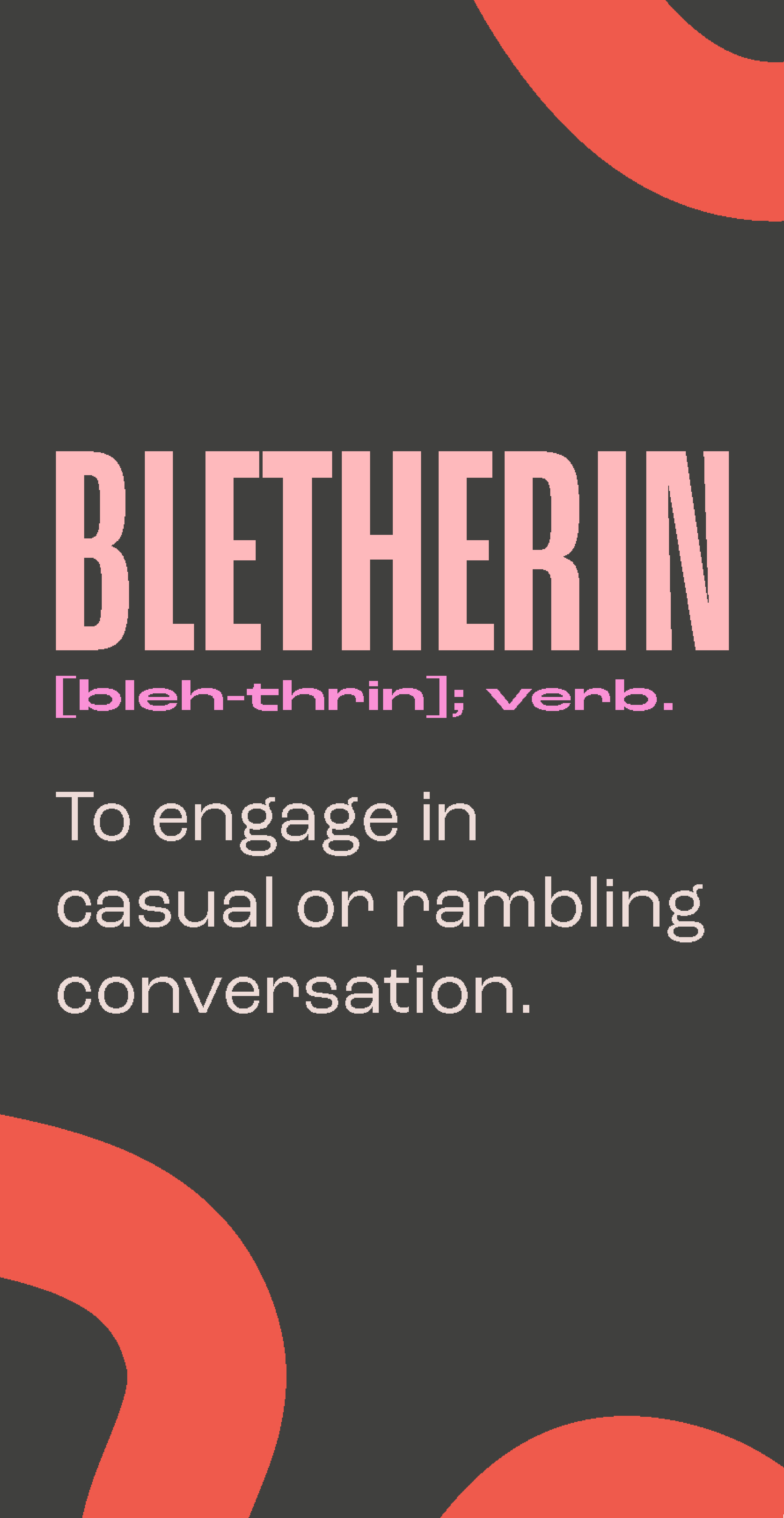 Bletherin